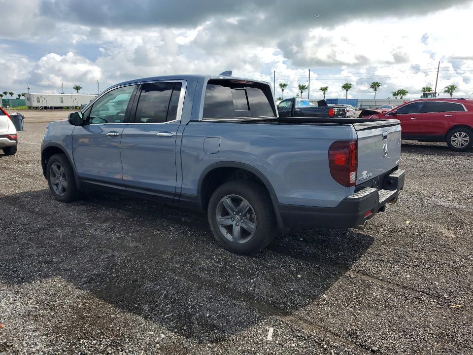Photo 2 from auction – 2022 HONDA RIDGELINE with VIN 5FPYK3F76NB032387