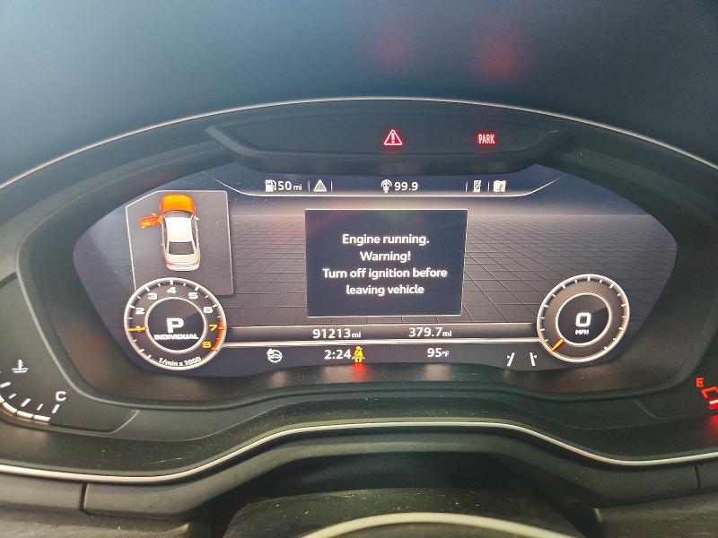 Photo 9 from auction – 2017 AUDI A4 with VIN WAUENAF47HN060036