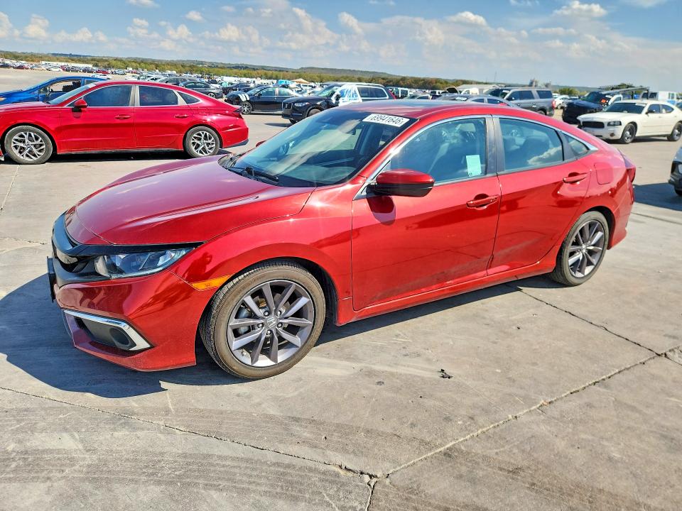 HONDA CIVIC 2020 with VIN 19XFC1F36LE203186 - Photo from auction