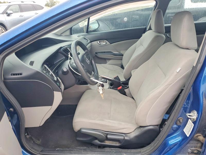 Photo 7 from auction – 2013 HONDA CIVIC with VIN 19XFB2F57DE281729
