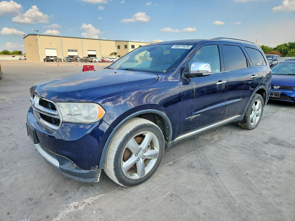 DODGE DURANGO 2013 with VIN 1C4SDHET7DC562514 - Photo from auction