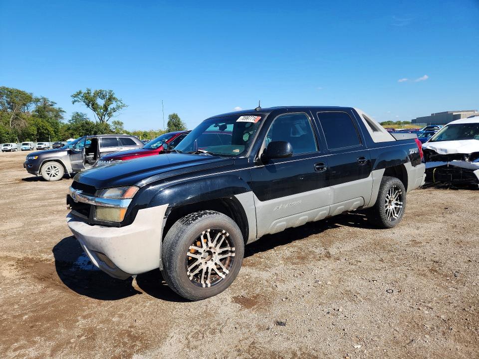 CHEVROLET AVALANCHE 2002 with VIN 3GNEK13T22G357939 - Photo from auction