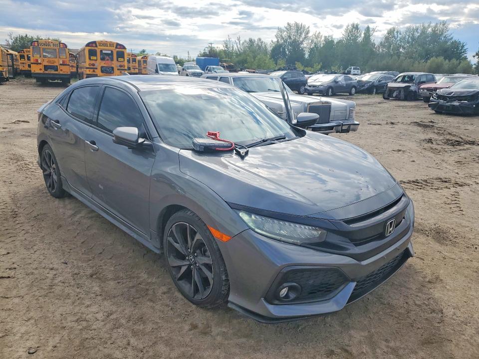 Photo 4 from auction – 2019 HONDA CIVIC with VIN SHHFK7H98KU303899