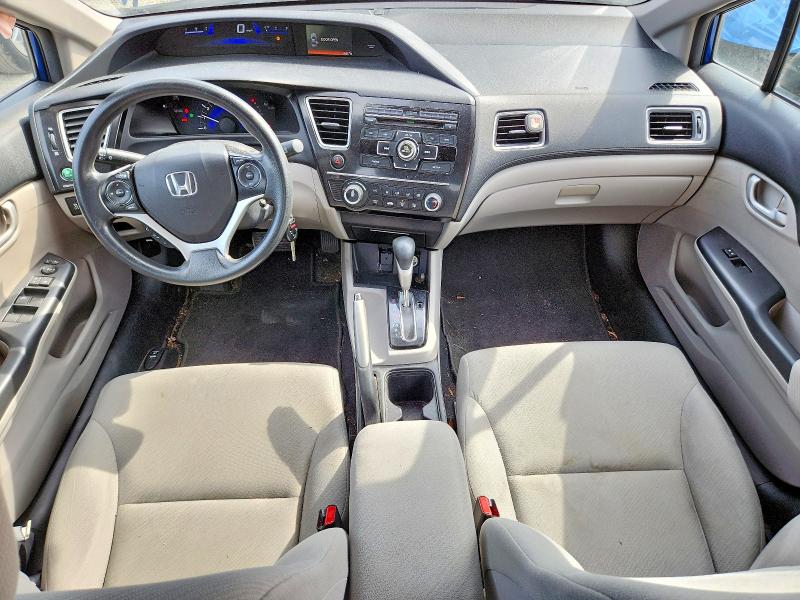 Photo 8 from auction – 2013 HONDA CIVIC with VIN 19XFB2F50DE290238