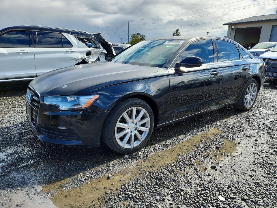 AUDI A6 2013 with VIN WAUDFAFCXDN130199 - Photo from auction
