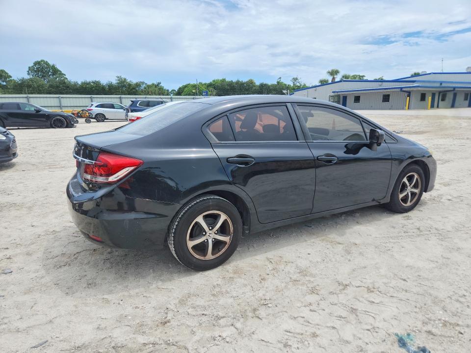 Photo 3 from auction – 2015 HONDA CIVIC with VIN 19XFB2F70FE082672