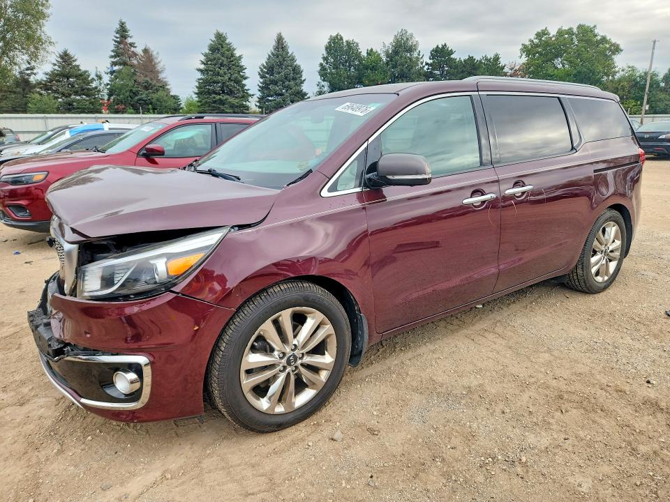 KIA SEDONA 2015 z numerem VIN KNDME5C12F6037240 - Zdjęcie z aukcji
