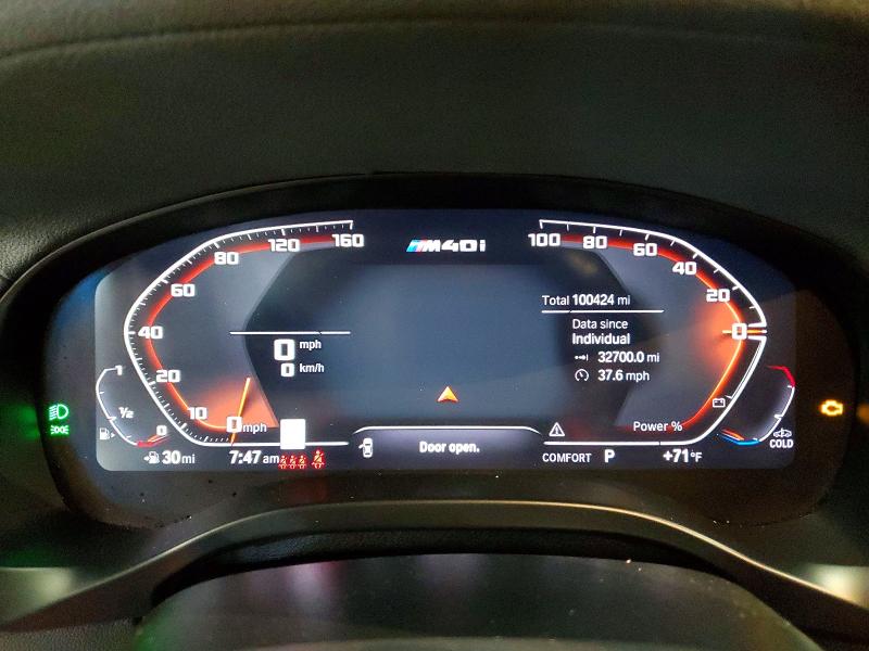 Photo 9 from auction – 2023 BMW X4 with VIN 5UX43DT09P9R39485
