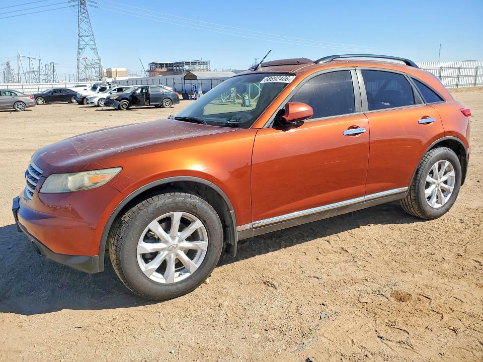 INFINITI FX35 2006 with VIN JNRAS08W06X210590 - Photo from auction