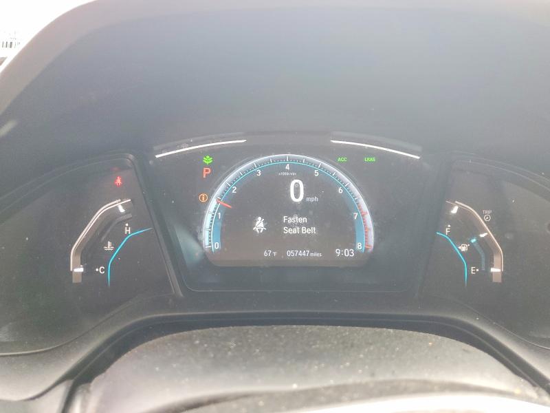Photo 9 from auction – 2020 HONDA CIVIC with VIN 19XFC2F67LE207876