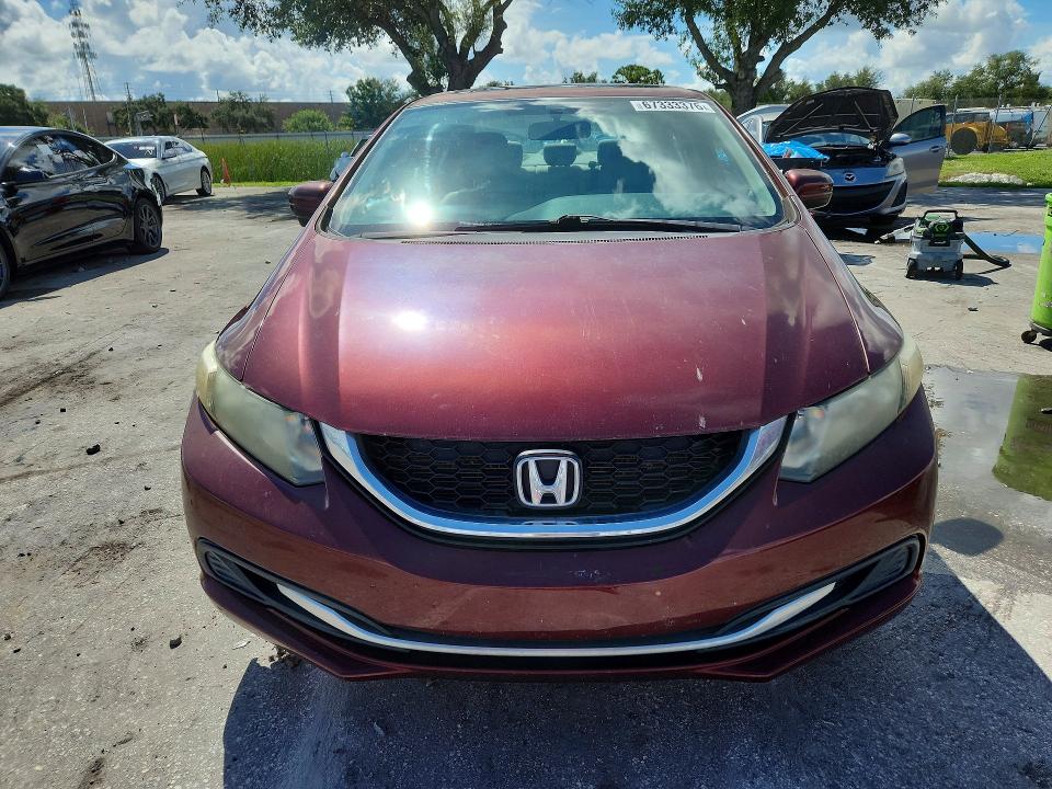 Photo 5 from auction – 2014 HONDA CIVIC with VIN 19XFB2F8XEE022437