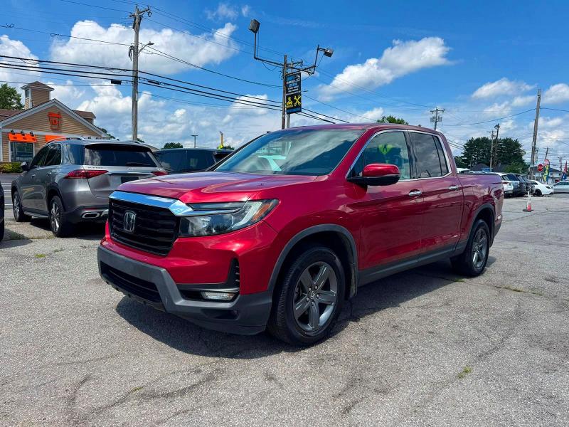 Photo 2 from auction – 2022 HONDA RIDGELINE with VIN 5FPYK3F72NB028708