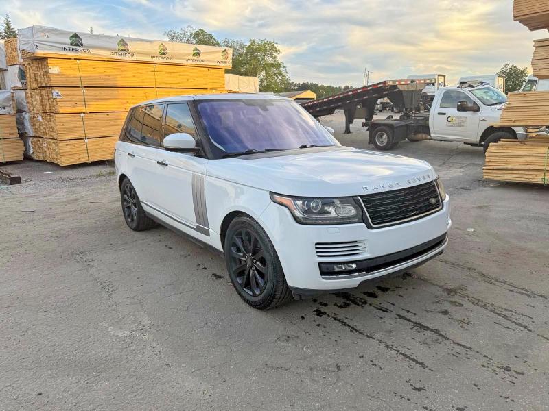 LAND ROVER RANGE ROVER 2016 with VIN SALGS2VF9GA245118 - Photo from auction