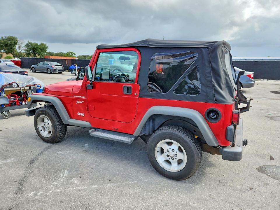 Photo 2 from auction – 2002 JEEP WRANGLER / TJ with VIN 1J4FA49S22P772801