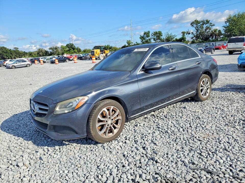 MERCEDES-BENZ C 2016 с VIN 55SWF4KB0GU104481 - Снимка от търг