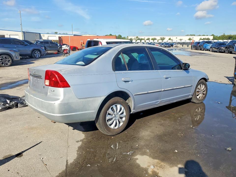 Фото 3 с аукциона – 2002 HONDA CIVIC с VIN 1HGES16552L070461