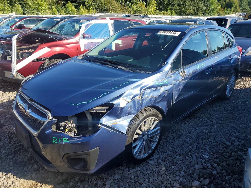 SUBARU IMPREZA 2012 with VIN JF1GPAF63CH224841 - Photo from auction