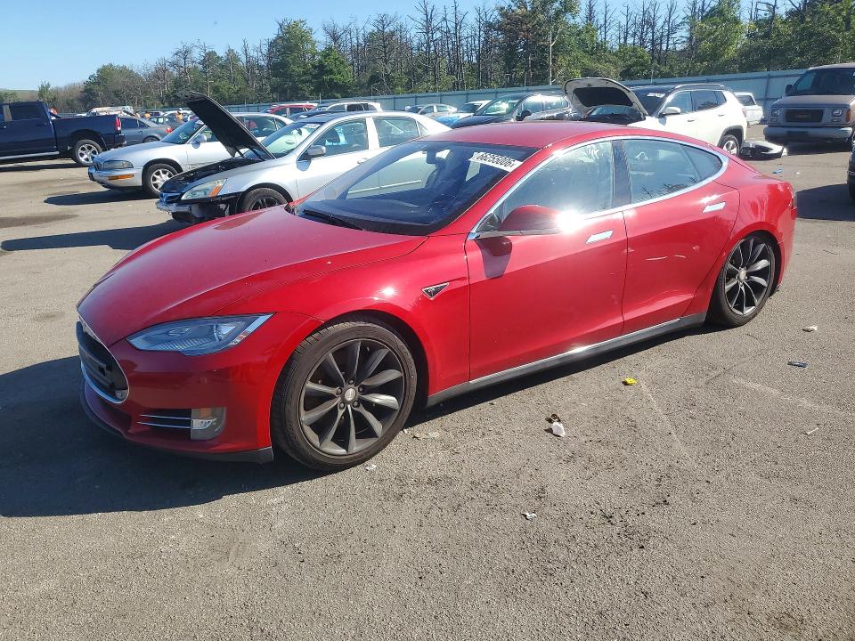 TESLA MODEL S 2013 with VIN 5YJSA1CN5DFP08366 - Photo from auction