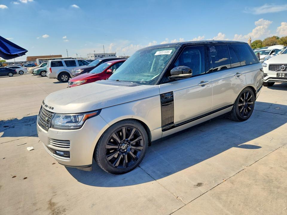 Снимка 1 от търг – 2016 LAND ROVER RANGE ROVER с VIN SALGS2EF5GA296731
