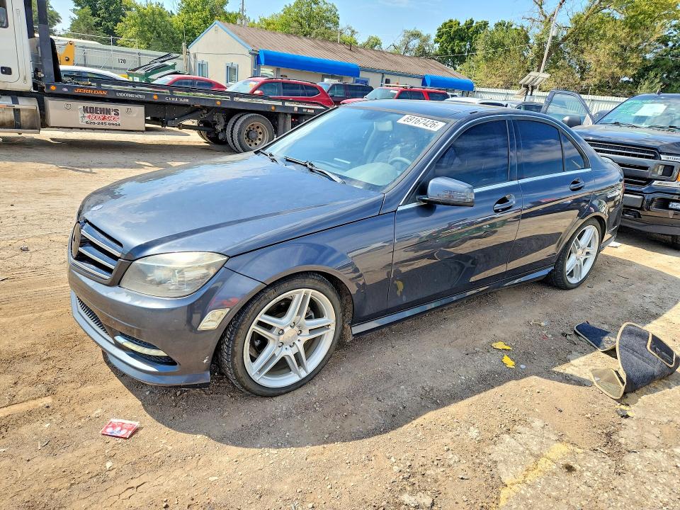 MERCEDES-BENZ C 2011 with VIN WDDGF5EB9BA499176 - Photo from auction