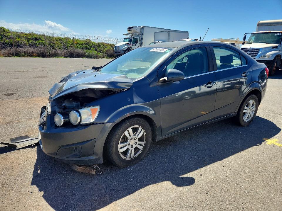 CHEVROLET SONIC 2016 with VIN 1G1JC5SH0G4155350 - Photo from auction