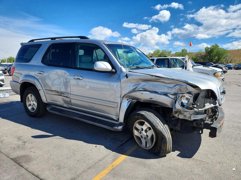 Photo 4 from auction – 2002 TOYOTA SEQUOIA with VIN 5TDBT48A82S127499