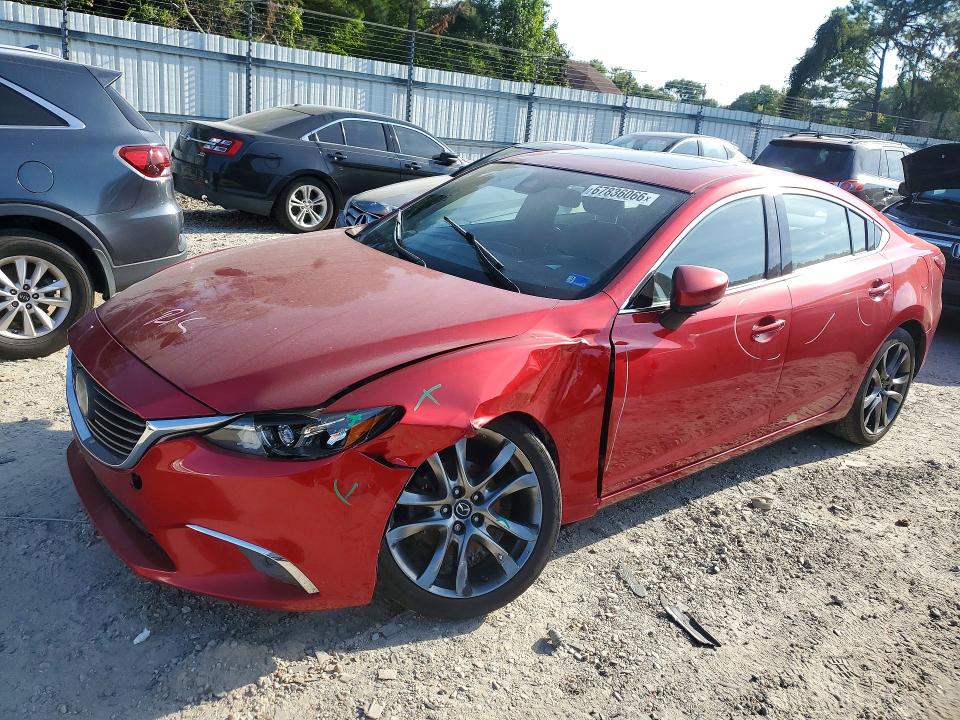 MAZDA 6 2017 with VIN JM1GL1X56H1134546 - Photo from auction