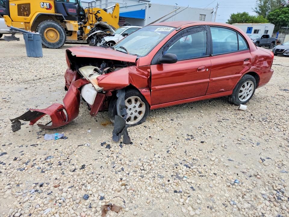 Photo 1 from auction – 2004 KIA RIO with VIN KNADC125746314770