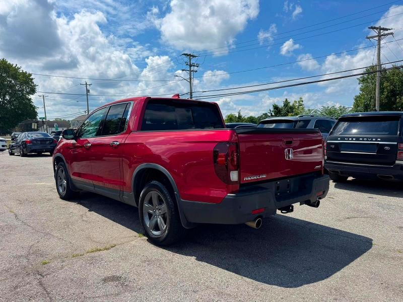 Photo 3 from auction – 2022 HONDA RIDGELINE with VIN 5FPYK3F72NB028708