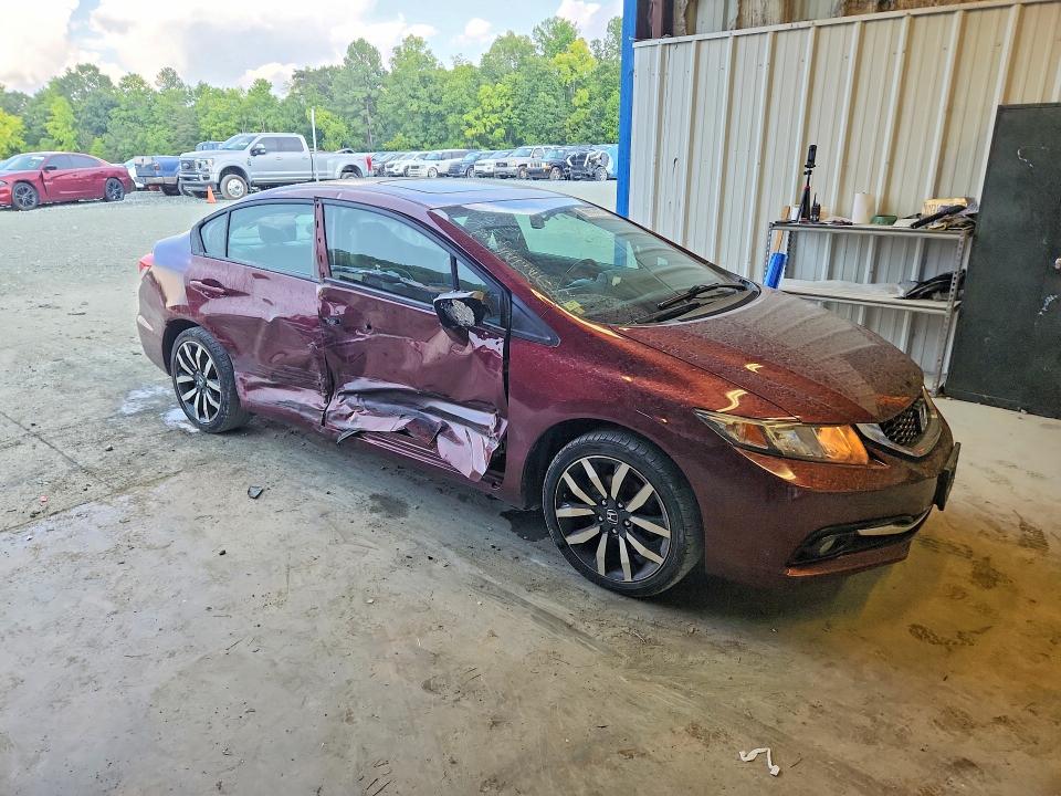Photo 4 from auction – 2014 HONDA CIVIC with VIN 19XFB2F93EE022367