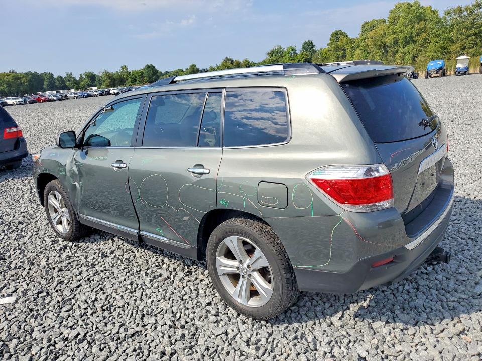 Photo 2 from auction – 2013 TOYOTA HIGHLANDER with VIN 5TDDK3EH7DS259616