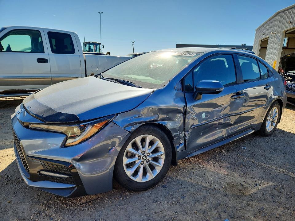 Снимка 1 от търг – 2021 TOYOTA COROLLA с VIN 5YFB4MBE8MP083394