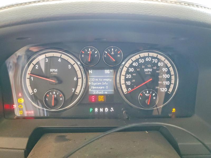 Photo 9 from auction – 2009 DODGE RAM 1500 with VIN 1D3HB13T59J532237