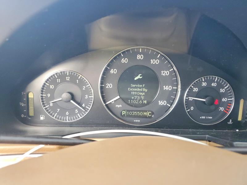Photo 9 from auction – 2008 MERCEDES-BENZ E with VIN WDBUH87X88B314215