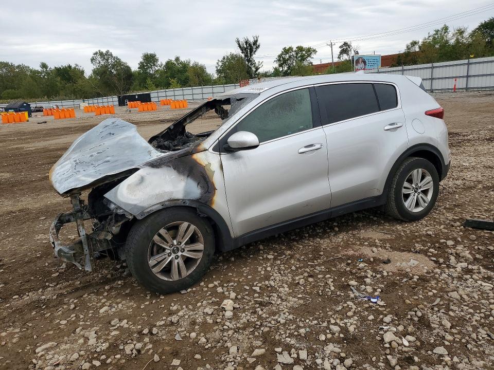 KIA SPORTAGE 2018 with VIN KNDPM3AC3J7381204 - Photo from auction