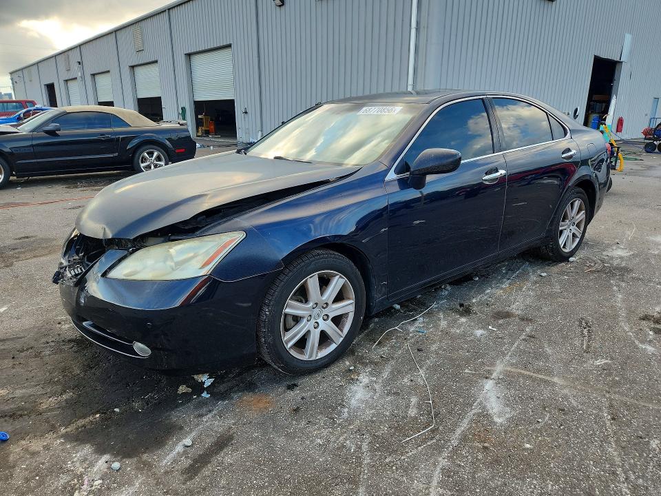LEXUS ES 2008 with VIN JTHBJ46G382273210 - Photo from auction
