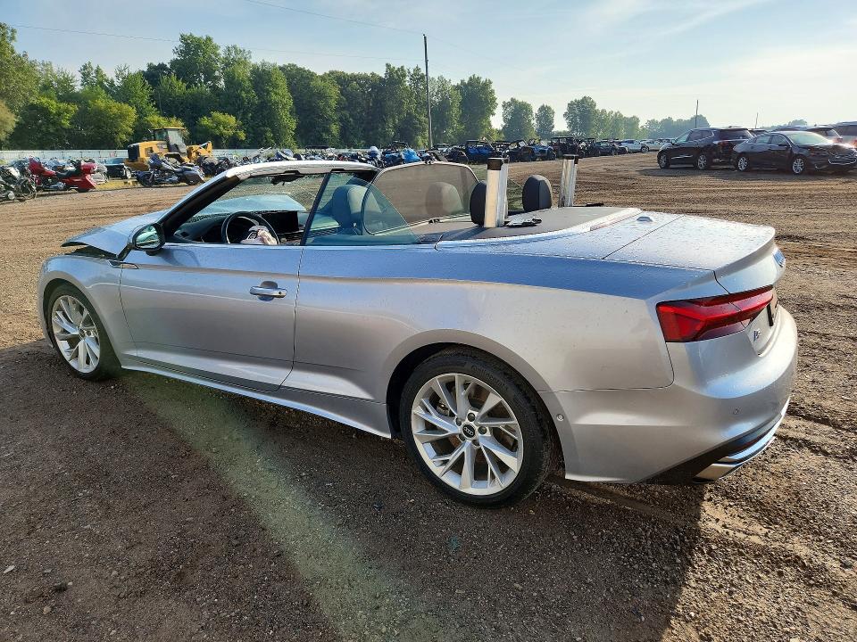 Photo 2 from auction – 2022 AUDI A5 with VIN WAUYAGF5XNN004379