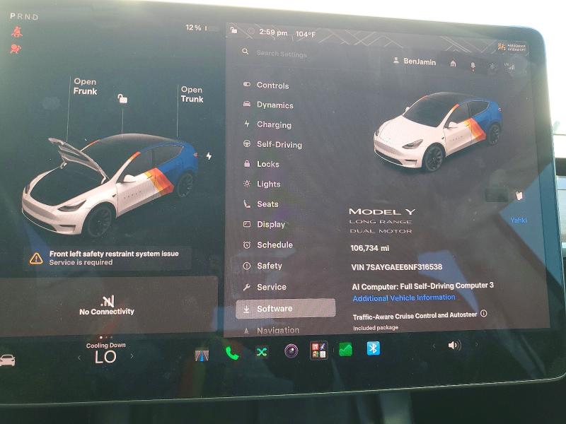 Фото 9 с аукциона – 2022 TESLA MODEL Y с VIN 7SAYGAEE6NF316538