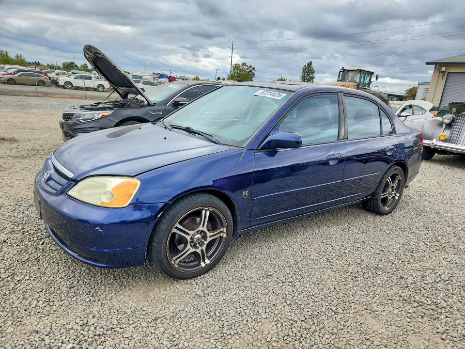 HONDA CIVIC 2003 with VIN 2HGES267X3H547343 - Photo from auction