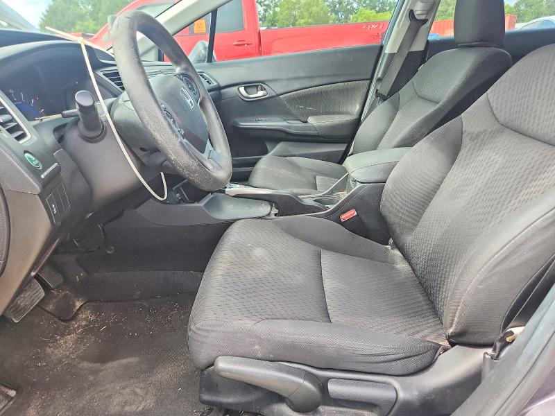 Photo 7 from auction – 2014 HONDA CIVIC with VIN 19XFB2F55EE054587