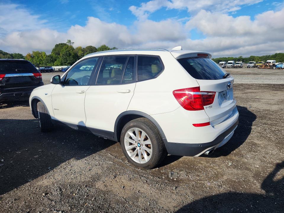 Photo 2 from auction – 2016 BMW X3 with VIN 5UXWY3C50G0N88552