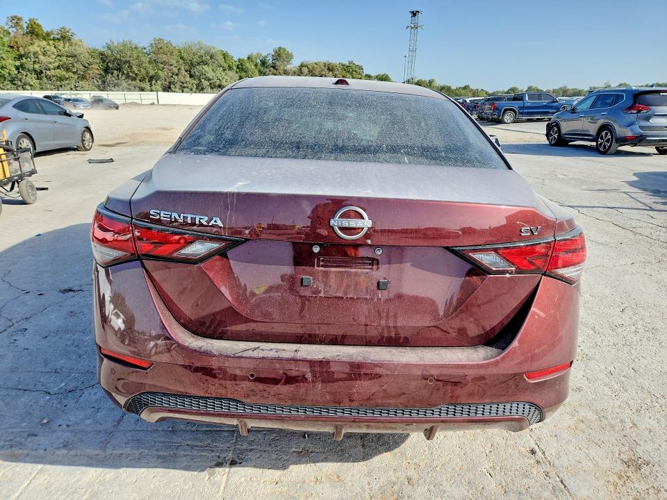 Photo 6 from auction – 2024 NISSAN SENTRA with VIN 3N1AB8CV7RY352566