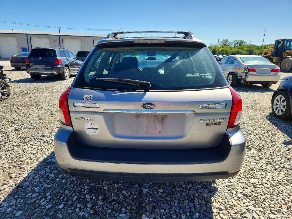Photo 6 from auction – 2008 SUBARU OUTBACK with VIN 4S4BP61C787337151