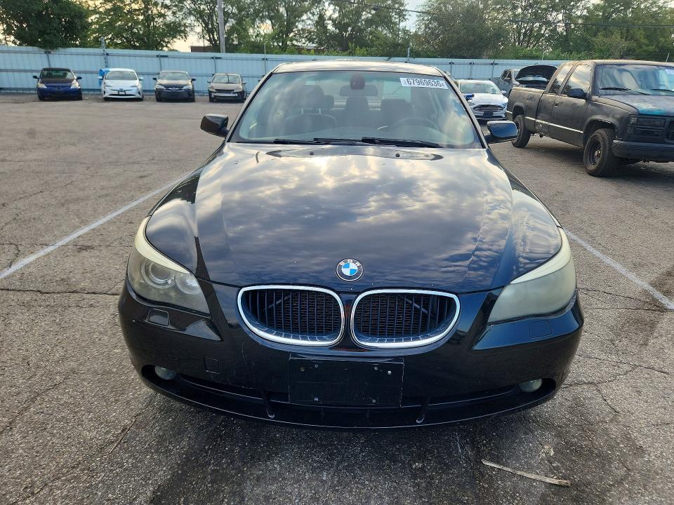Photo 5 from auction – 2005 BMW 525 with VIN WBANA53505B863090