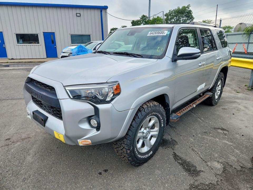 TOYOTA 4RUNNER 2020 with VIN JTEBU5JR6L5760119 - Photo from auction