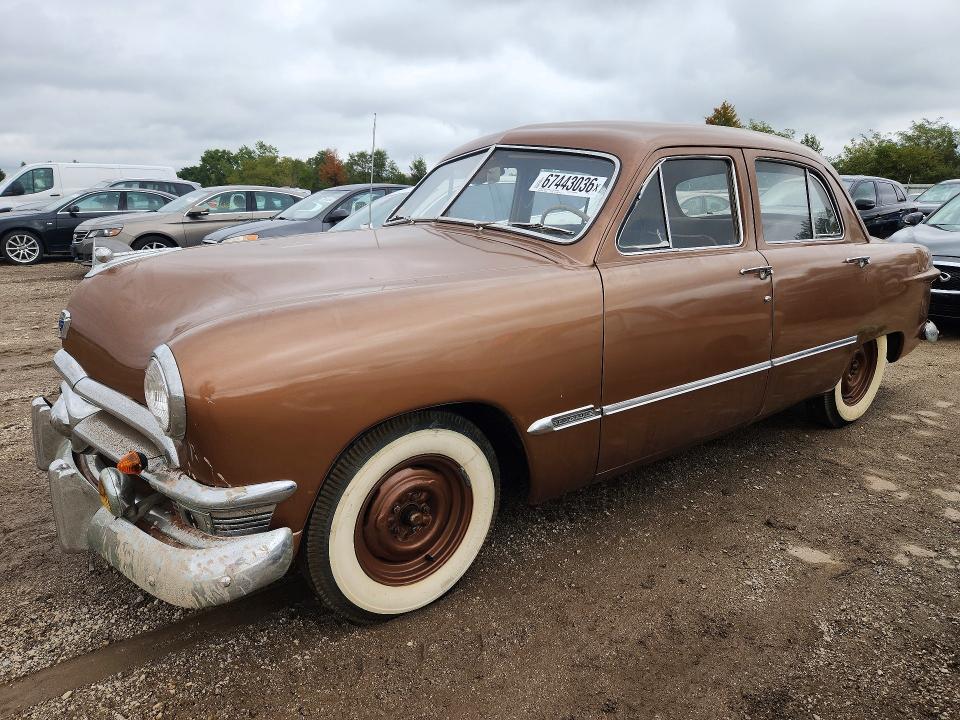 FORD 4 DOOR SEDAN 1950 with VIN B0LU159173 - Photo from auction