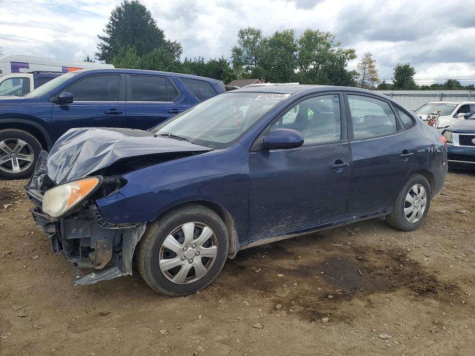 HYUNDAI ELANTRA 2008 с VIN KMHDU46D08U282342 - Снимка от търг
