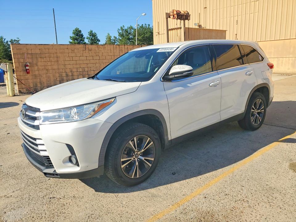 TOYOTA HIGHLANDER 2019 with VIN 5TDZZRFH7KS325324 - Photo from auction