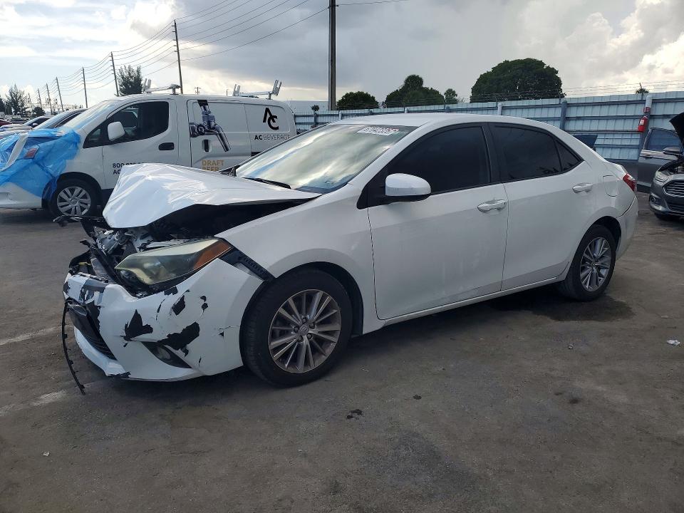 TOYOTA COROLLA 2015 with VIN 2T1BURHE2FC298065 - Photo from auction