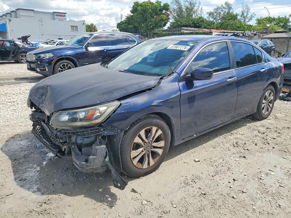 Photo 1 from auction – 2014 HONDA ACCORD with VIN 1HGCR2F30EA208821